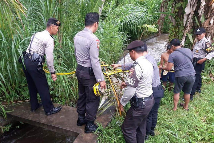Diduga Terpeleset, Mayatnya Tersangkut di Saluran Irigasi 1