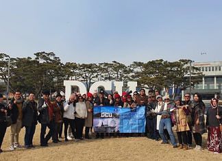 Raih Akreditasi A, Civitas Akademika FH Unwar Studi Banding Ke Korea