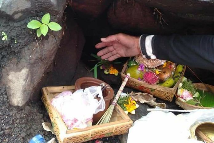 Viral, Tiga Goa di Dukuh Keluarkan Abu, Hawa Panas dan Dingin 1