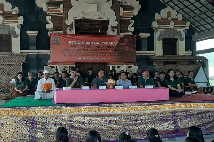 FEB Unmas Pengabdian di Desa Tegal Mengkeb 1