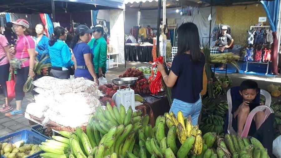 Jelang Galungan, Pasar Murah Digelar 4 Hari di Parkir Taman Kota