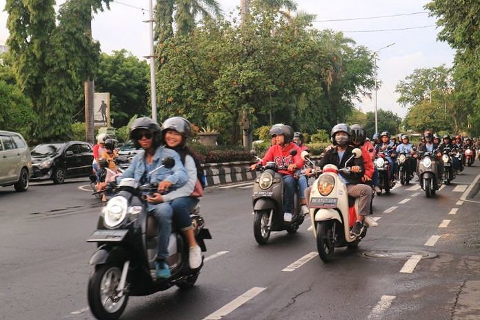 Serunya Touring Couple ala Astra Motor Bali 1