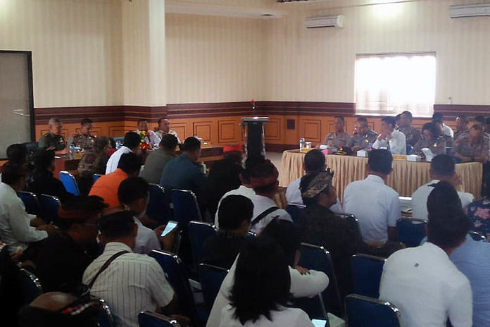 Prosesi Pengarakan di Denpasar, Tiap Ogoh-ogoh Harus Diiringi Petugas Ini 1
