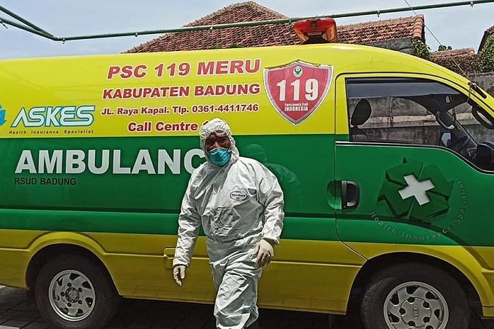Tiba di RSUP Sanglah, Begini Penanganan WN Jepang Diduga Terpapar Corona 1
