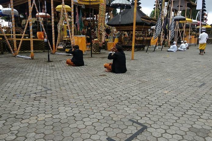 Begini, Suasana Pujawali Ngusaba Kadasa di Pura Ulun Danu Batur Saat COVID-19 Mewabah 1