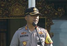 Di Tengah Wabah COVID-19, OKA Jadi Tantangan Berat Polres Bangli