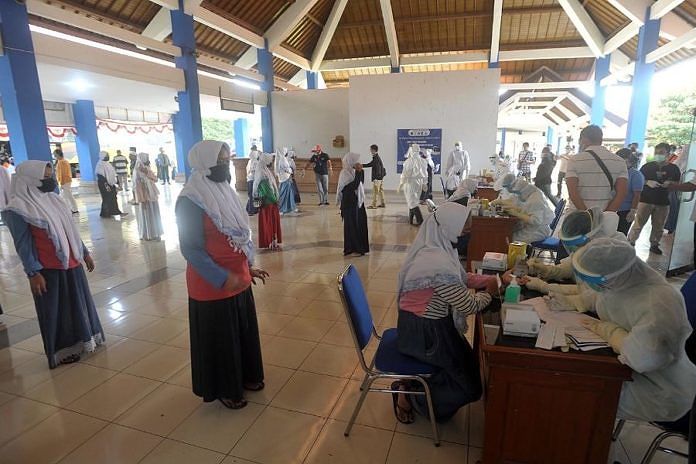 Ratusan Santri Pulang ke Bali, Segini yang Turun di Terminal Mengwi 1