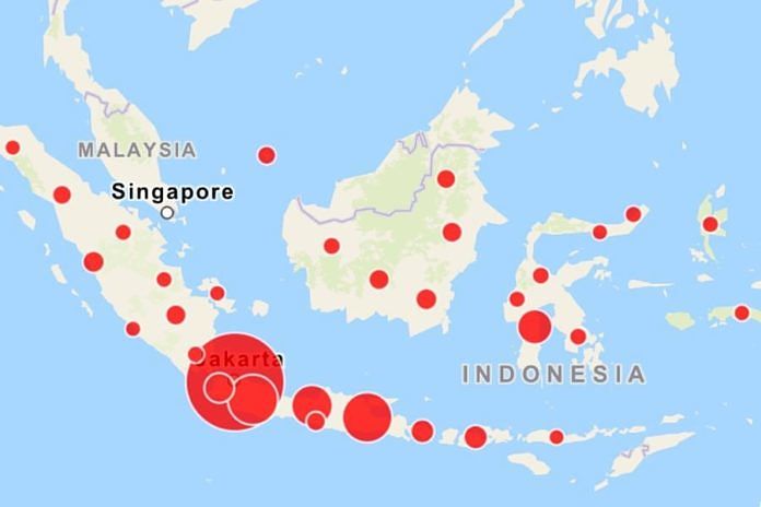 Kes covid di indonesia terkini