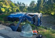 Truk Tangki Terguling