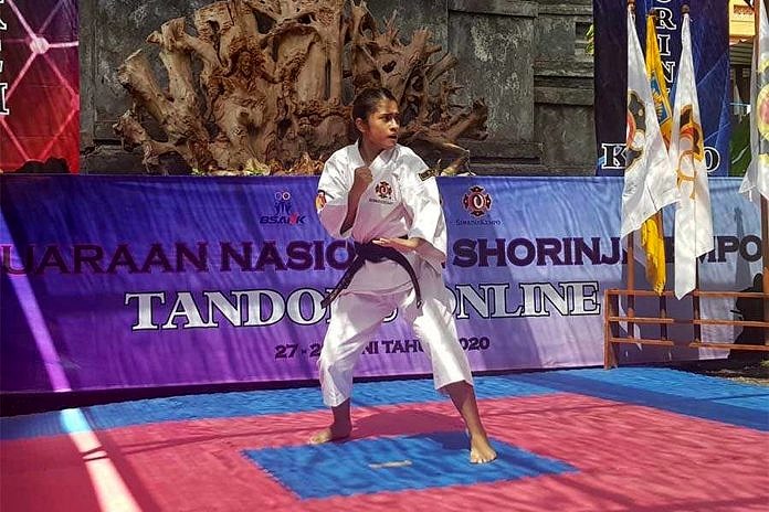 Kenshi Nadya Berjaya di Kejurnas Kempo Tandoku 1