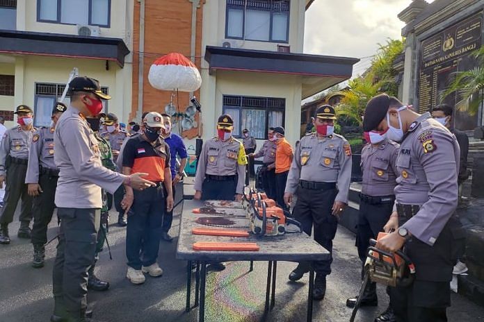 Rawan Longsor dan Pohon Tumbang, Kesiapan Peralatan Penanganan Bencana Bangli Dicek 1