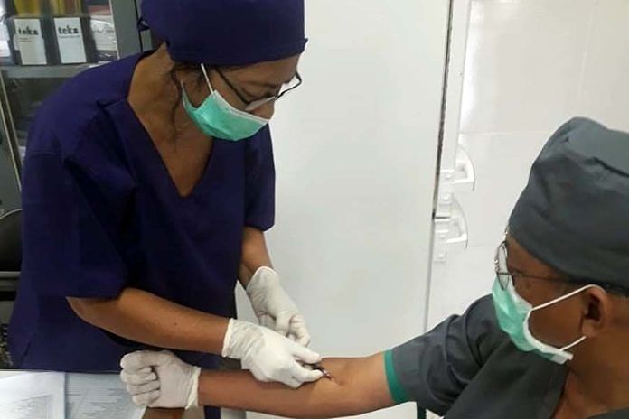 Rapid test RSUD Klungkung