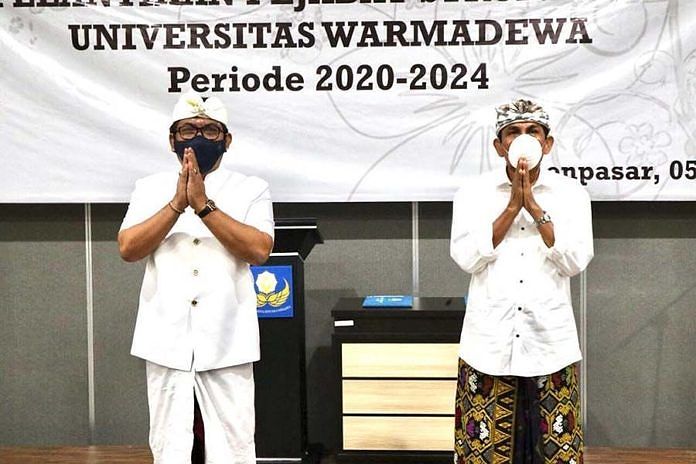 Unwar Lantik Pejabat Struktural Periode 2020-2024 1