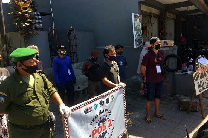 Cegah Klaster Pengusaha Tempe Meluas, Kelurahan Ini Lakukan PKM Mandiri 1