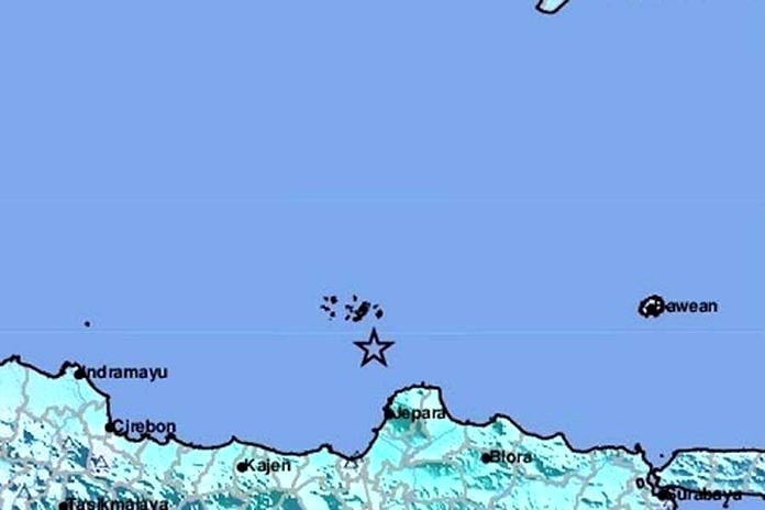 Gempabumi Tektonik 6,1 SR Guncang Laut Jawa Dirasakan di Bali 1
