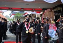 Kapolres Adnyana Pimpin Wisuda Purnabhakti Polri Polres Gianyar