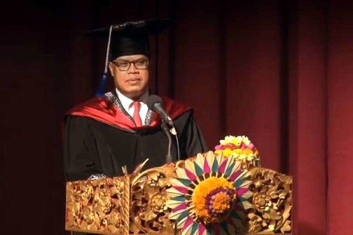Prof. Dr. I Wayan Adnyana, S.Sn., M.Sn., Dikukuhkan Jadi Guru Besar Sejarah Seni Rupa 1
