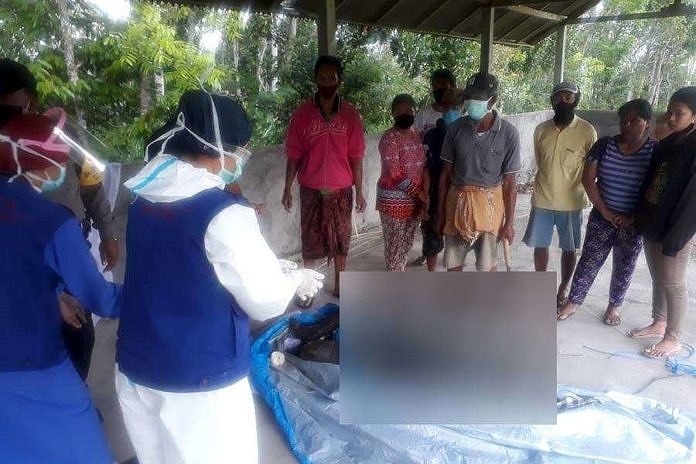 Tebarkan Bau Bangkai, Warga Alasngandang Temukan Mayat Membusuk Tergantung Di Pohon 1