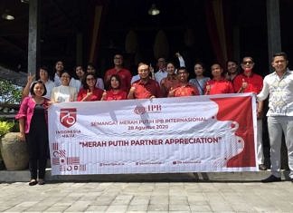 IPB Internasional Gelar Merah Putih Partner Apreciation