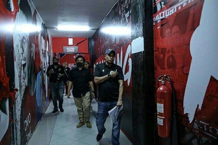 PSSI Pusat Inspeksi Ke Stadion Dipta 1