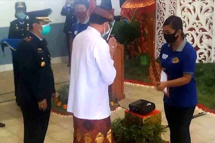 Ratusan Napi Lapas Tabanan Dapatkan Remisi 1