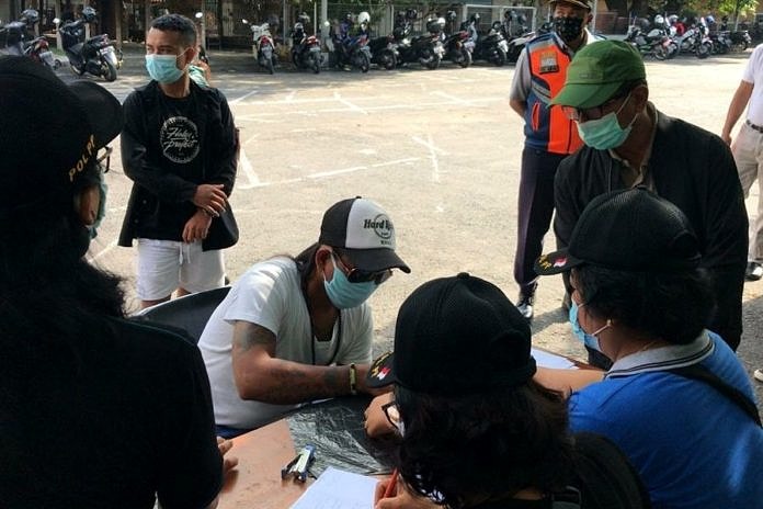 Belasan Orang Langgar Protokol Kesehatan Terjaring 1