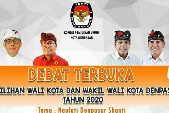 Debat Terbuka Pilwali Denpasar, Ini Janji Dua Paslon 1
