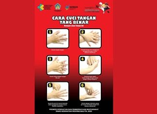 Diskes Bali Serukan CTPS, Kebersihan Tangan Untuk Semua Mencegah Penularan Covid-19