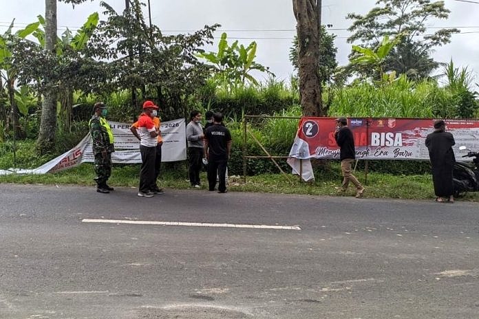 Dua Spanduk Paslon Pilbup Bangli Rusak, Ini Dugaan Bawaslu 1