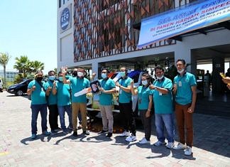 BRI Kanca Gianyar Bagi Panen Hadiah Simpedes Periode I 2020