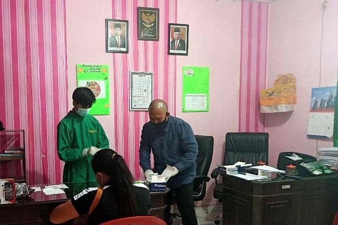 Giliran Bawaslu Jembrana Jalani Rapid Test 1