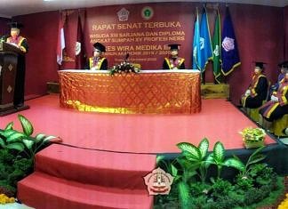 Stikes Wira Medika Bali Gelar Wisuda dan Angkat Sumpah secara Virtual