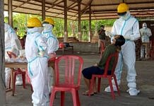 Warga Terkonfirmasi Terus Bertambah, Ratusan Warga Tebongkang Dites Swab