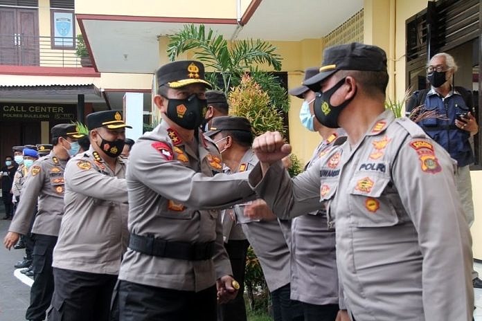 Kapolda Bali Ajak Tingkatkan Edukasi Prokes COVID 19 1