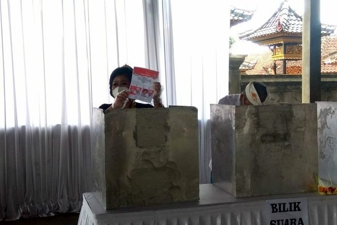 Nyoblos, Ini Target Mas Sumatri Di Pilbup Karangasem 1