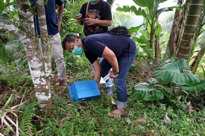 Kotak Sesari Pura Pucak Desa Kerta Dicuri 1