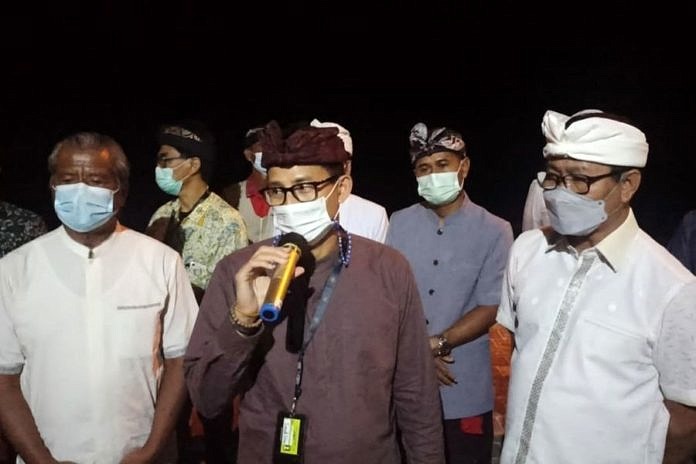 Kunjungi Pantai Pandawa, Menparekraf Prihatin Karena Ini 1