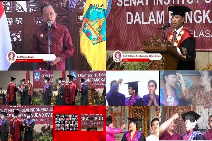 ISI Denpasar Gelar Wisuda XXV Secara Hybrid 1