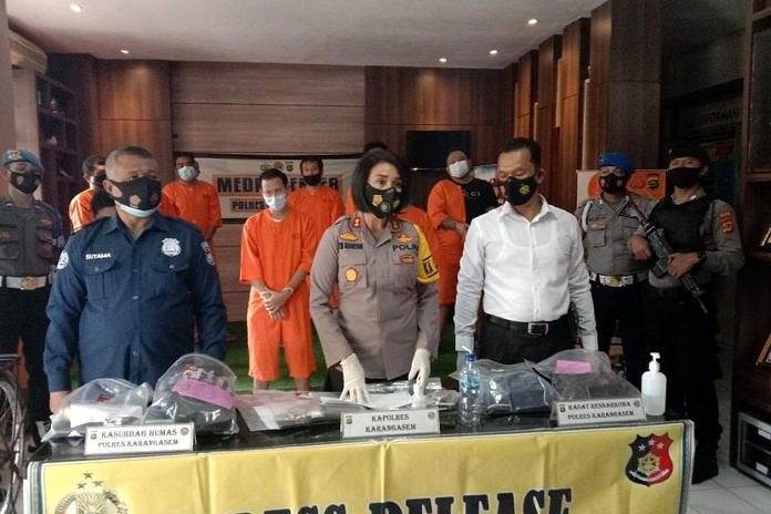 Polres Karangasem Bekuk Pemakai Dan Pengedar Narkoba 1