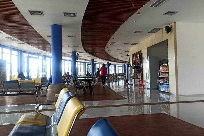 H 1 Larangan Mudik, Begini Suasana Di Terminal Mengwi 1