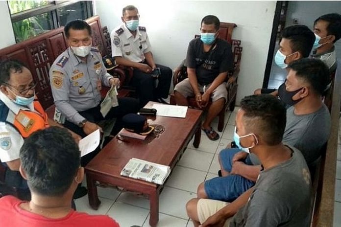 Sejumlah Awak Bus Diamankan Dishub Denpasar 1