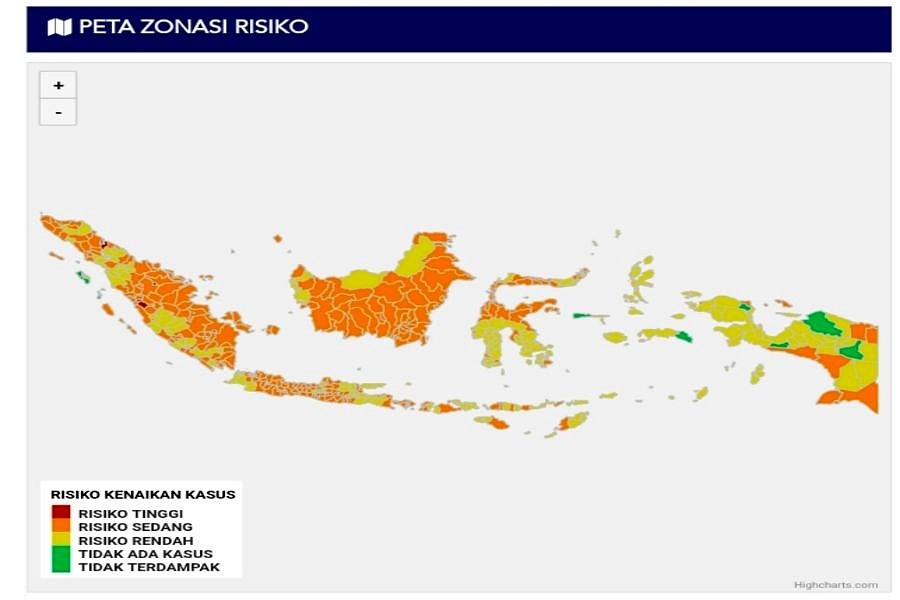 Zonasi Risiko COVID-19 Bali Membaik! | BALIPOST.com