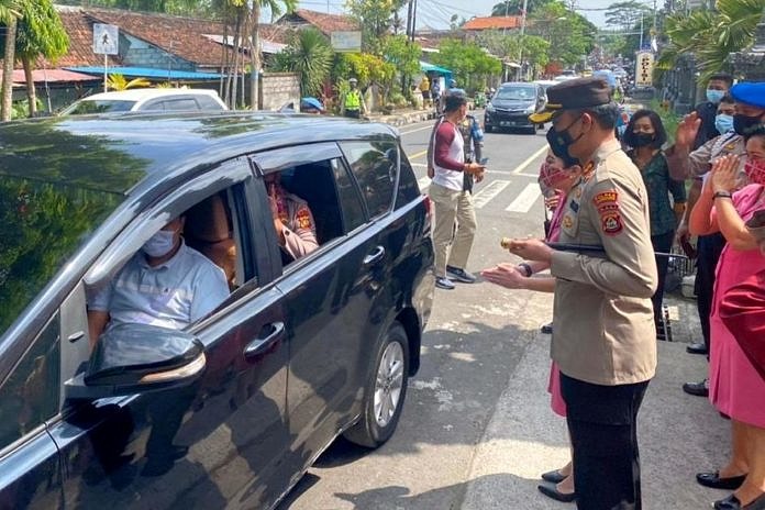AKBP Bima Aria Viyasa Pamit Dari Kapolres Klungkung 1