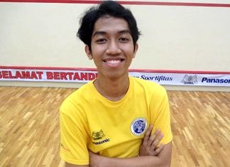 Artha Juara Turnamen Squash Nusa Dua