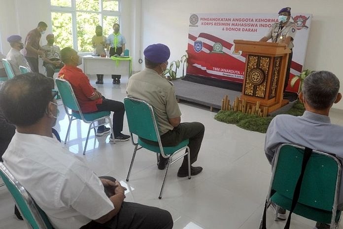Dekan FK Unud Jadi Anggota Kehormatan Menwa 1