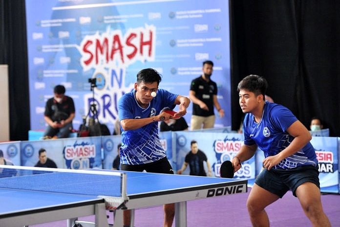 Petenis Teddy Dan Sugita Berjaya Di Kejurnas “Smash On Drugs” 1