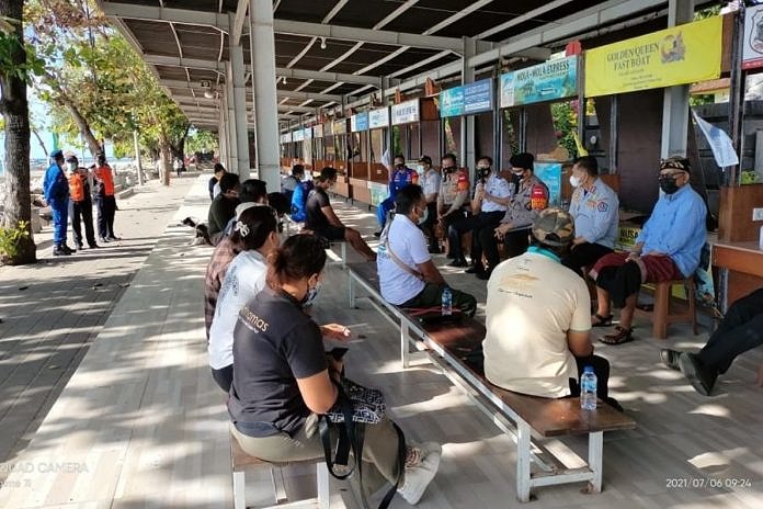 Ini, Pengetatan Aturan Penyeberangan Dari Sanur Selama PPKM Darurat 1