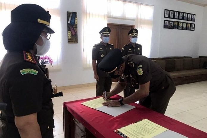 Kejari Gianyar Lakukan Mutasi Jabatan 1