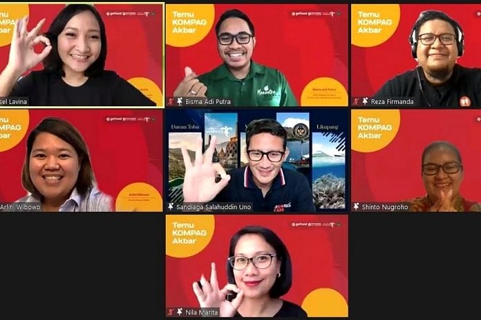Temu Kompag Akbar, Menteri Sandiaga Beri Tips Sukses Bisnis Di Tengah Pandemi 1