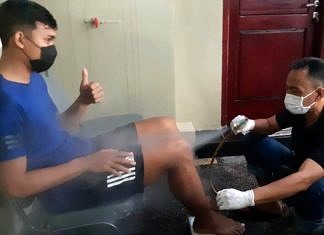 Atlet PON Jalani Terapi Uap ‘Nadi Sweda’